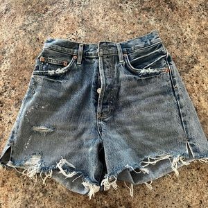 NWT Agolde Shorts- Dee sz 25